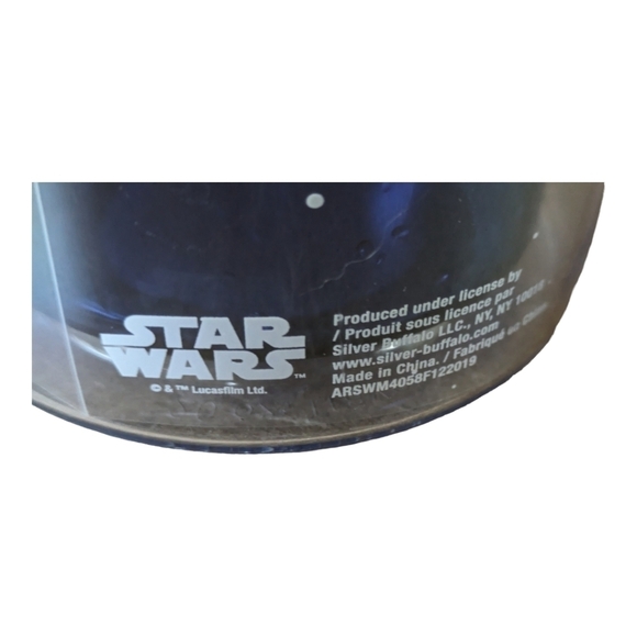 ⭐Silver Buffalo The Mandalorian Grogu water bottle - missing straw - Picture 2 of 4